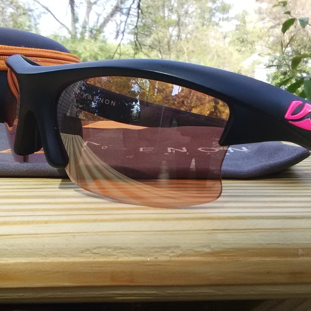 Kaenon S-KORE Polarized Sport Sunglasses Blk/Pink